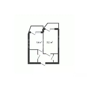 Продается 1-комн. квартира, 39 м²