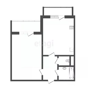 Продается 1-комн. квартира, 38,5 м²