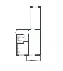 Продается 2-комн. квартира, 46 м²