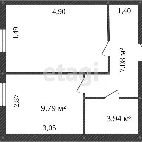 Продается 1-комн. квартира, 19,5 м²