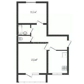 Продается 2-комн. квартира, 51 м²
