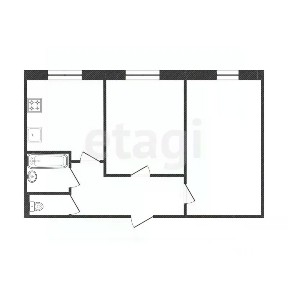 Продается 2-комн. квартира, 47,1 м²