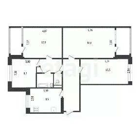 Продается 4-комн. квартира, 76,4 м²