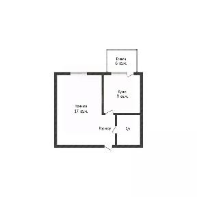 Продается 1-комн. квартира, 32,2 м²