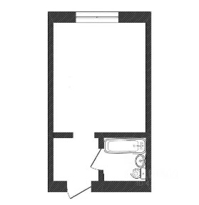 Продается 1-комн. квартира, 18,4 м²