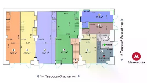 Продается торговая площадь, 20,6 м²