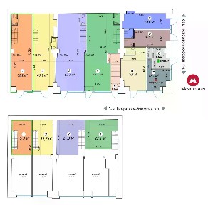 Продается торговая площадь, 56,6 м²