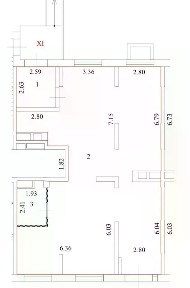 Продается помещение свободного назначения, 30 м²