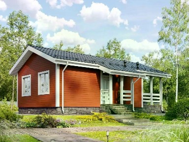 Продается 1-этажный коттедж, 70 м²
