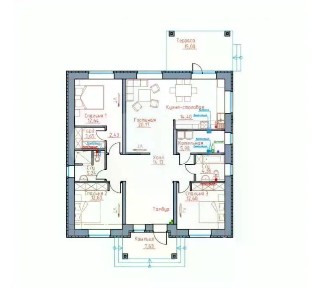 Продается 1-этажный дом, 141,8 м²