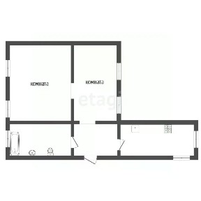 Продается 1-этажный дом, 50 м²
