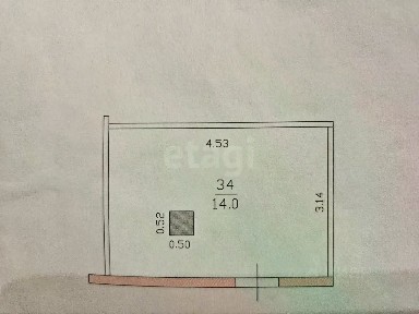 Продается офис, 14 м²