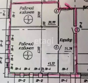 Продается помещение свободного назначения, 35,5 м²