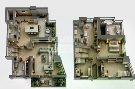 Продается многокомнатная квартира, 250 м²
