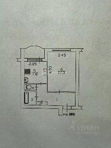 Продается 1-комн. квартира, 37,6 м²