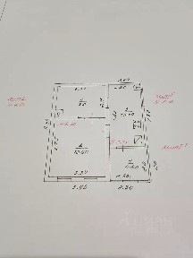 Продается 1-этажный дом, 62 м²