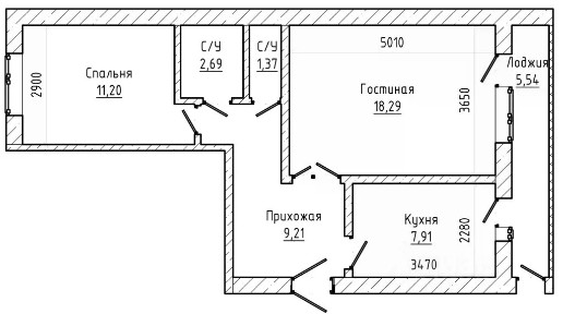 Продается 2-комн. квартира, 49 м²