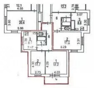 Продается 2-комн. квартира, 48,7 м²