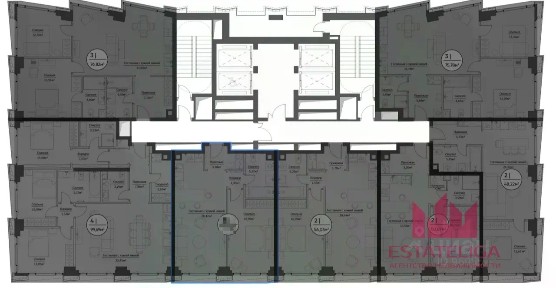 Продается 2-комн. квартира, 56 м²