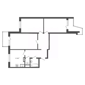 Продается 3-комн. квартира, 74 м²