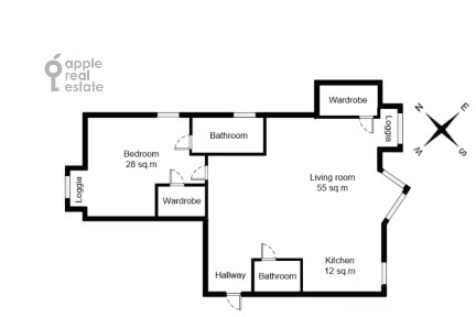 Продается 2-комн. квартира, 135 м²