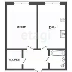 Продается 1-комн. квартира, 36,7 м²