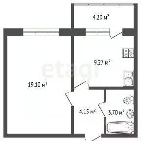 Продается 1-комн. квартира, 36 м²