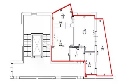 Продается 2-комн. квартира, 37,4 м²