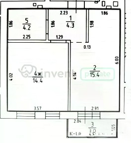 Продается 1-комн. квартира, 38,3 м²