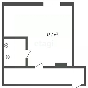 Продается помещение свободного назначения, 32,7 м²