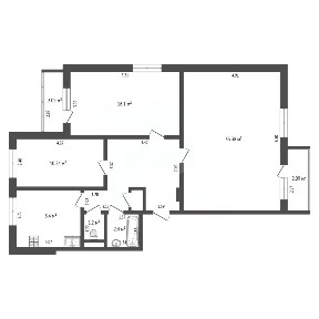Продается 3-комн. квартира, 84,7 м²