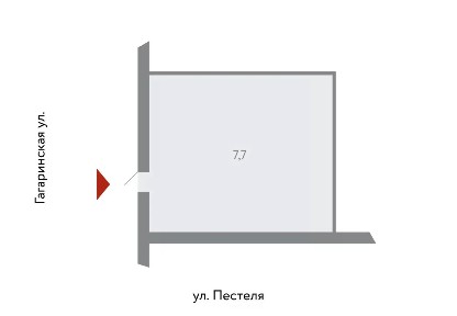 Продается офис, 7,7 м²