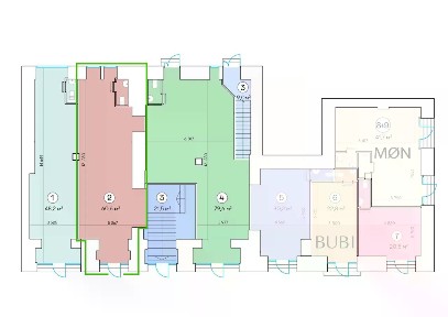 Сдается помещение свободного назначения, 60,6 м²