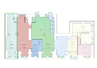 Сдается помещение свободного назначения, 48,2 м²