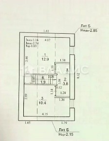 Продается 2-этажный дом, 75,9 м²