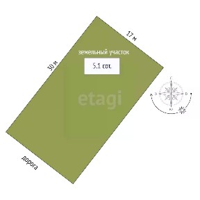 Продается 50% часть дома, 35 м²