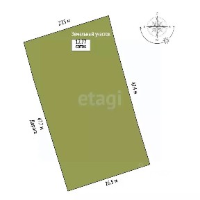 Продается 50% часть дома, 25 м²