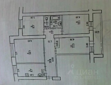 Продается 4-комн. квартира, 78,3 м²