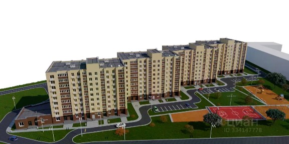 Продается 2-комн. квартира, 53,16 м²