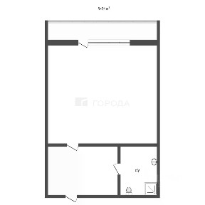 Продается студия, 24 м²