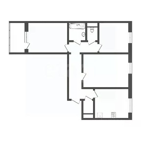 Продается 3-комн. квартира, 65,8 м²