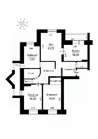 Продается 4-комн. квартира, 111,4 м²