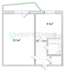 Продается 1-комн. квартира, 39 м²