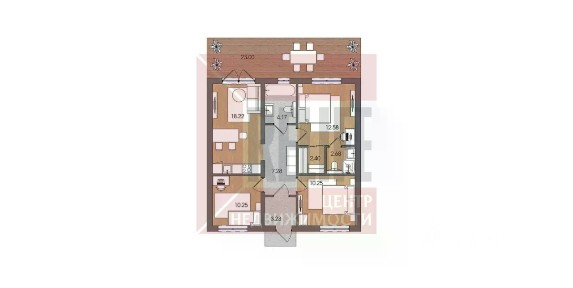 Продается 1-этажный дом, 100 м²