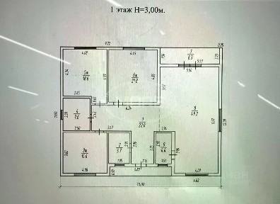 Продается 1-этажный дом, 160,5 м²