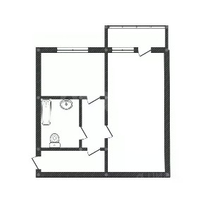 Сдается 1-комн. квартира, 21,6 м²