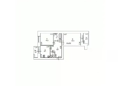 Продается 2-комн. квартира, 63,3 м²