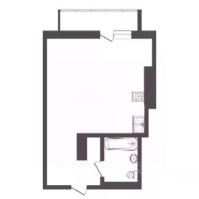 Продается студия, 25 м²