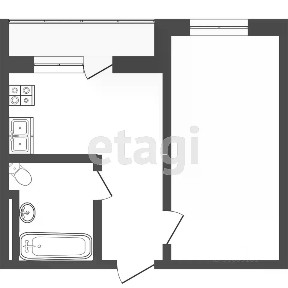 Продается 1-комн. квартира, 35,9 м²