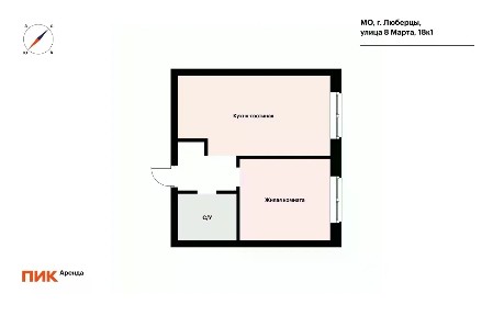 Сдается 1-комн. квартира, 35,7 м²